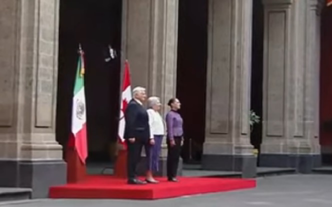 Reunión de Claudia Sheinbaum y la gobernadora general de Canadá́