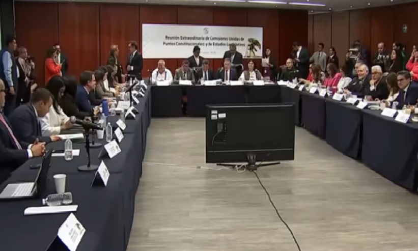 Aprueban en Comisiones del Senado el “Plan B” de Reforma Electoral; mañana pasa al pleno