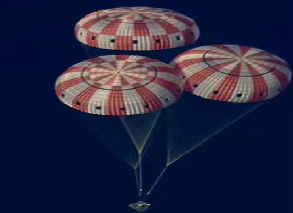 Humanos regresan de la Luna: La cápsula Orion ya está en casa