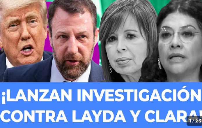 FILTRAN NUEVA LISTA! Washington investiga oficialmente a Clara Brugada y Layda Sansores