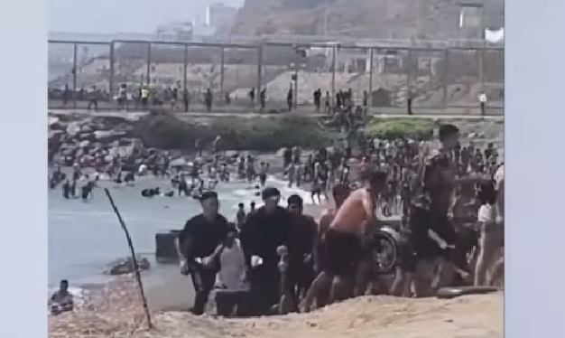 Nadan por una mejor vida! Gran ola de migrantes de Marruecos cruza la frontera de España